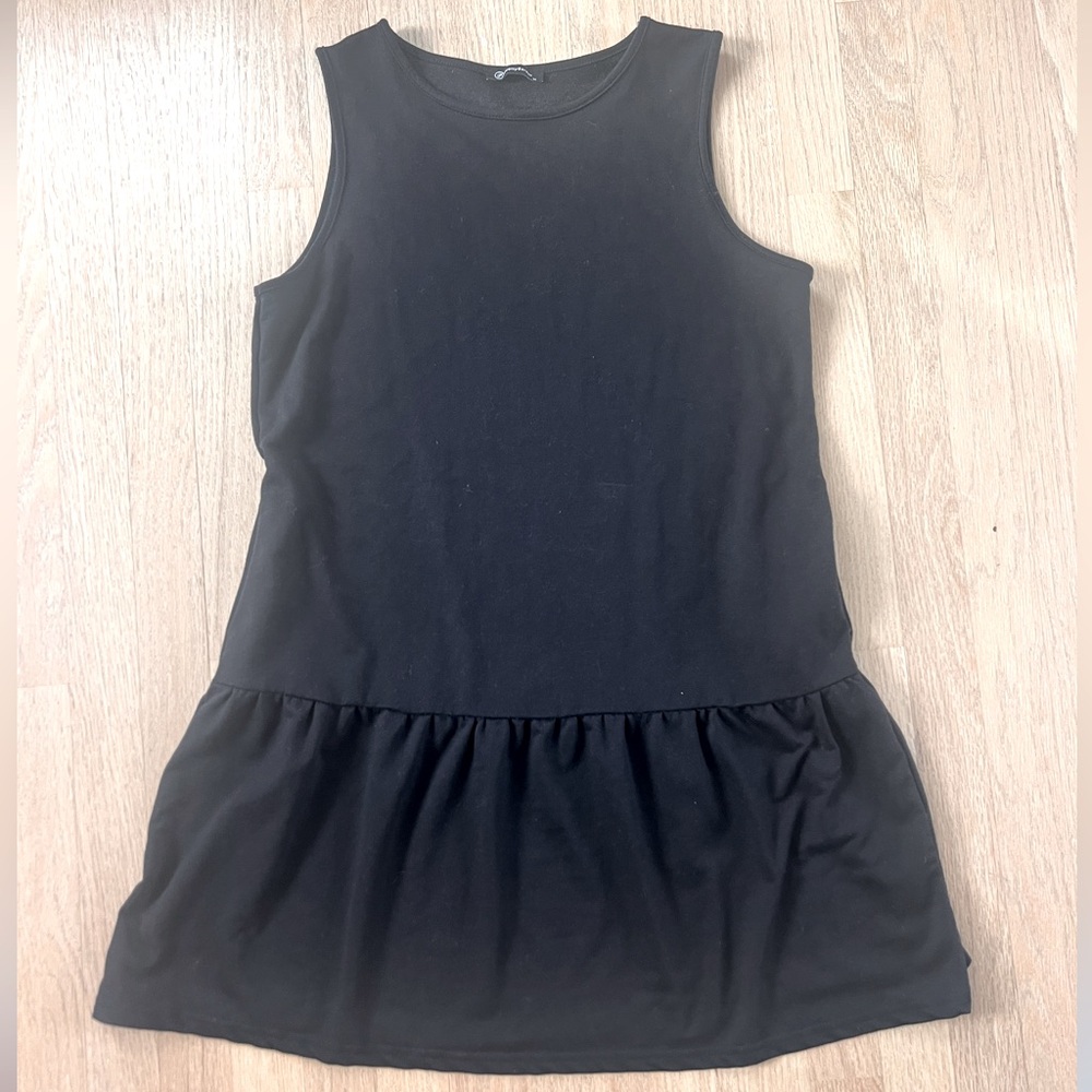 Drop waist mini dress